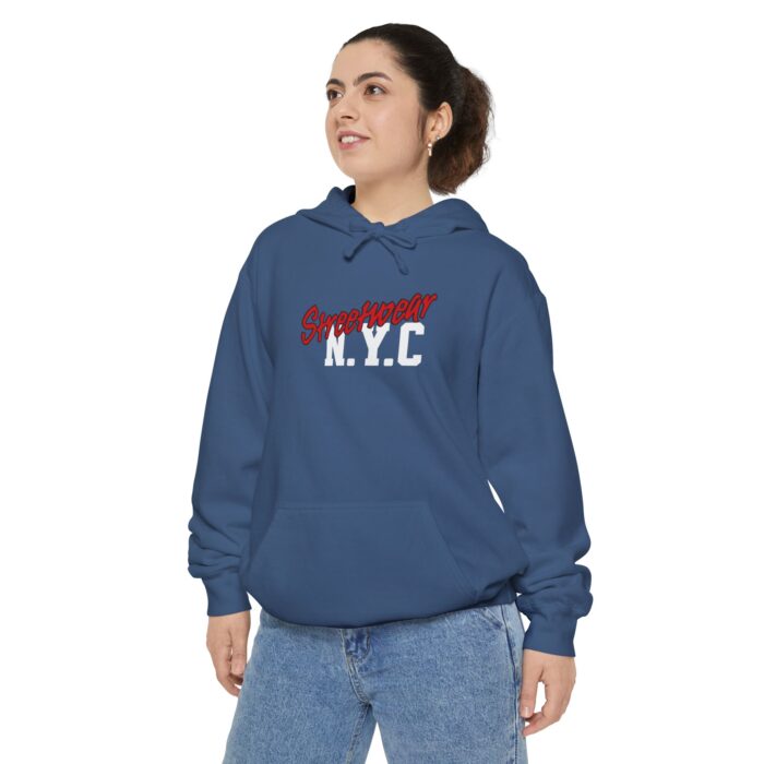 New York Streetwear Unisex Garment-Dyed Hoodie - Image 27