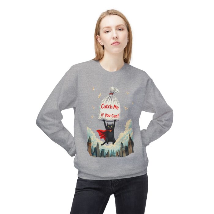 Catch me if you can Unisex Midweight Softstyle Fleece Crewneck Sweatshirt - Image 11