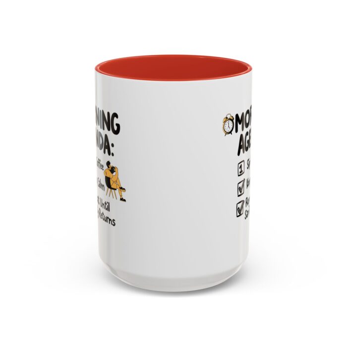 Morning Agenda Accent Coffee Mug (11, 15oz) - Image 29