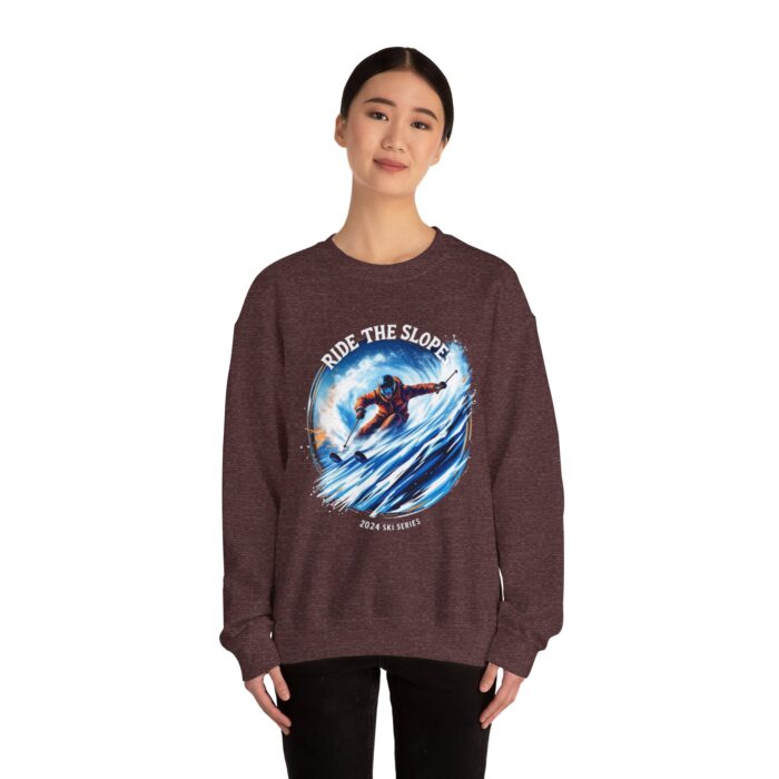 SKI 2024 Unisex Heavy Blend™ Crewneck Sweatshirt - Image 4