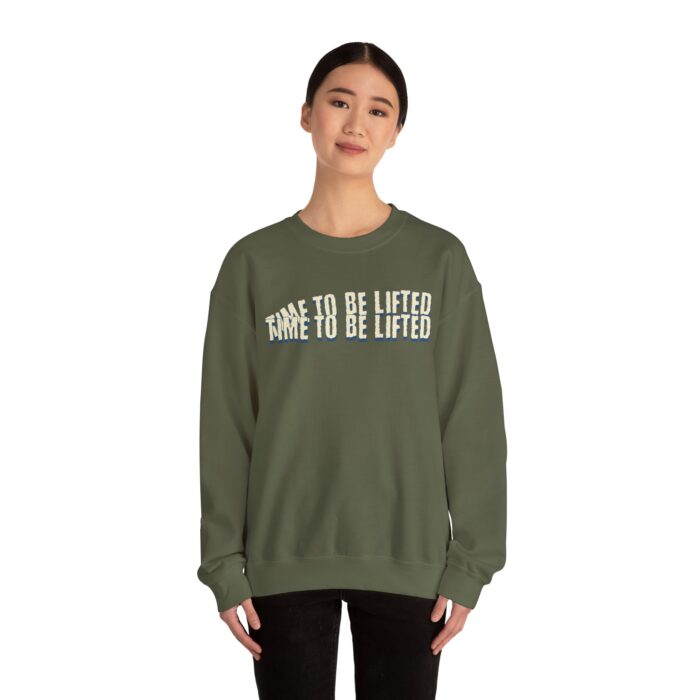 Time to be lifted Unisex Heavy Blend™ Crewneck Sweatshirt - Image 12