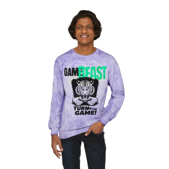 Game Beast Unisex Color Blast Crewneck Sweatshirt - Image 11