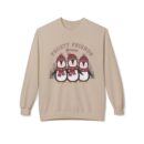 Frosty friends forever  Unisex Midweight Softstyle Fleece Crewneck Sweatshirt