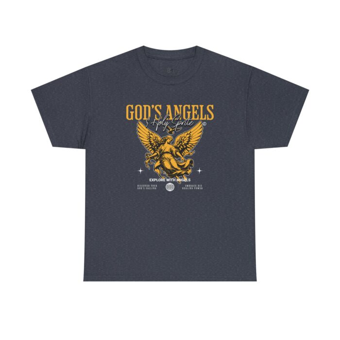 God's angels Unisex Heavy Cotton Tee - Image 33
