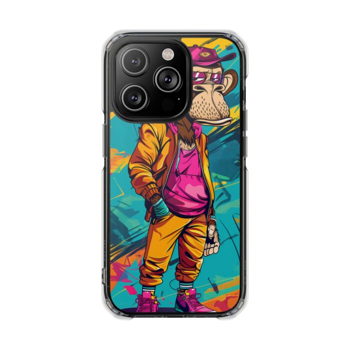 Stylish Ape Magnetic Clear Impact Cases - Image 21