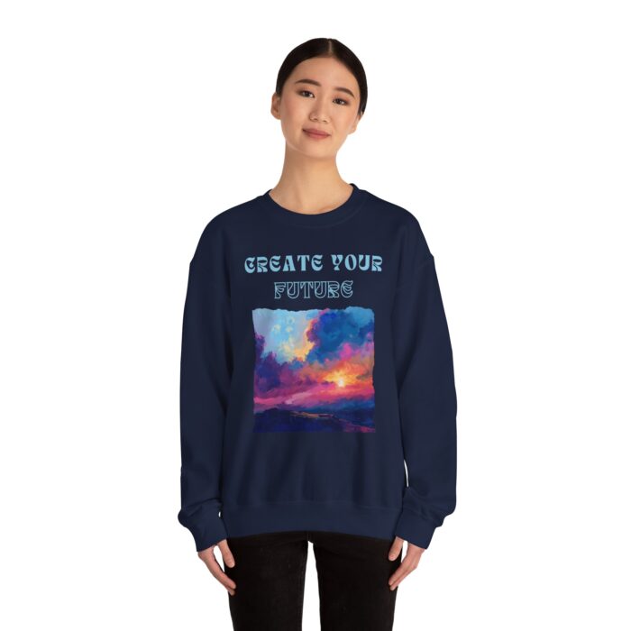 Create your future Unisex Heavy Blend™ Crewneck Sweatshirt - Image 12