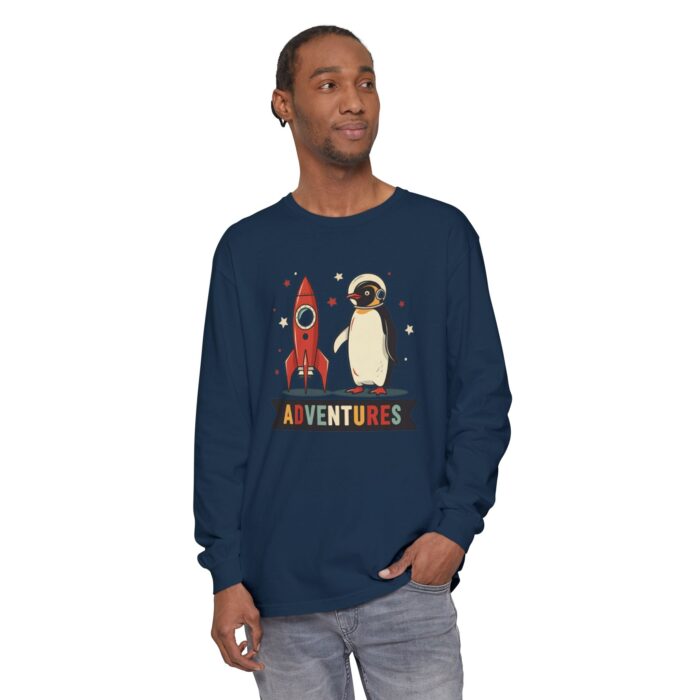 Adventures Unisex Garment-dyed Long Sleeve T-Shirt - Image 23
