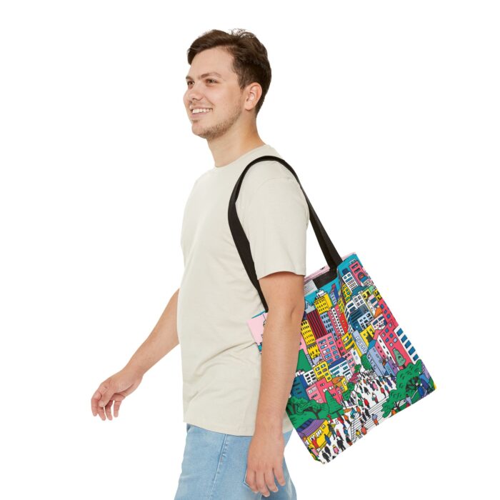 Seoul's hill neighborhoods Tote Bag (AOP) - Image 7