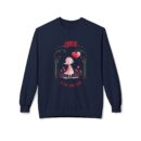 Love is in the air Unisex Midweight Softstyle Fleece Crewneck Sweatshirt