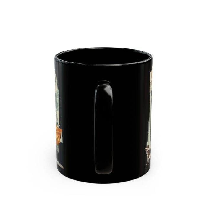 Tea Cafe Black Mug (11oz, 15oz) - Image 4