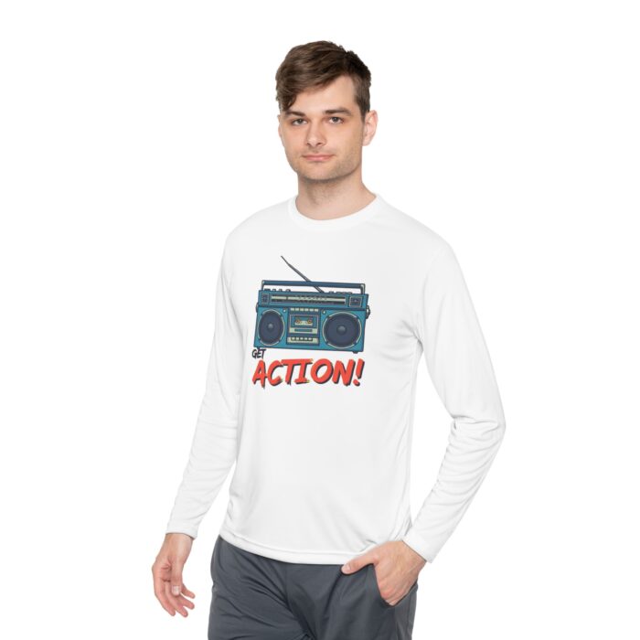 Get action Unisex Lightweight Long Sleeve Tee - Image 3
