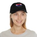 Korean Flag Hat with Leather Patch (Round)