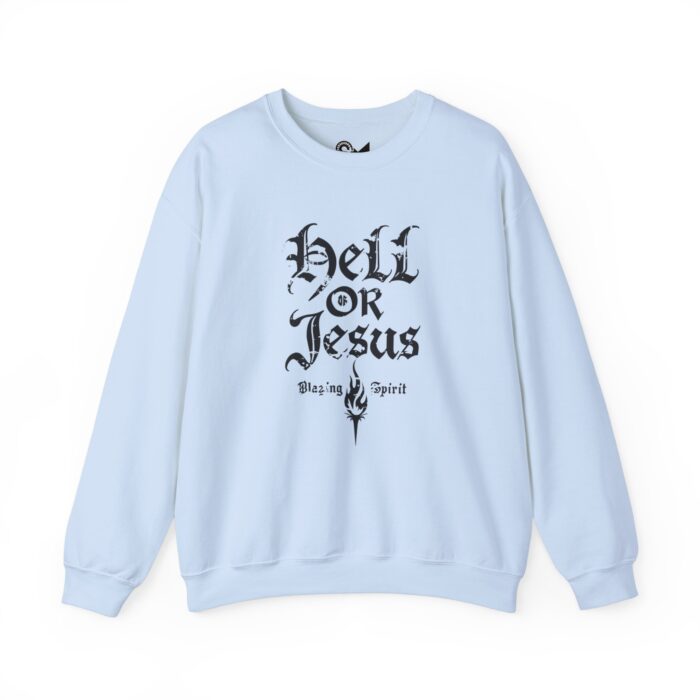 Hell or Jesus Unisex Heavy Blend™ Crewneck Sweatshirt - Image 17