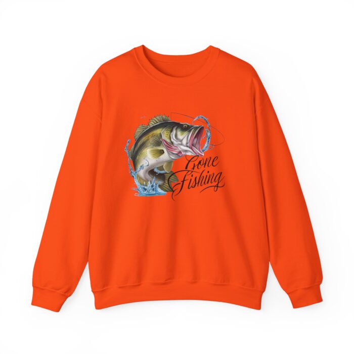 Gone Fishing Unisex Heavy Blend™ Crewneck Sweatshirt - Image 13