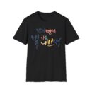 Inspirational Unisex Softstyle T-Shirt - 'I Am My Own Light' Design