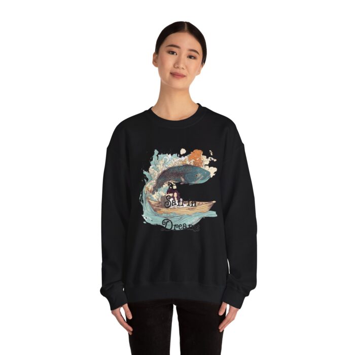 Sail in dreams Unisex Heavy Blend™ Crewneck Sweatshirt - Image 8