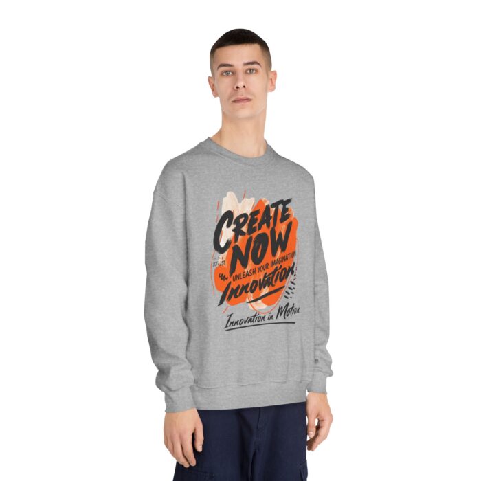Create now Unisex DryBlend® Crewneck Sweatshirt - Image 12