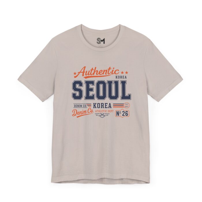 SEOUL KOREA Athletic Dept. Unisex Jersey Short Sleeve Tee - Image 27