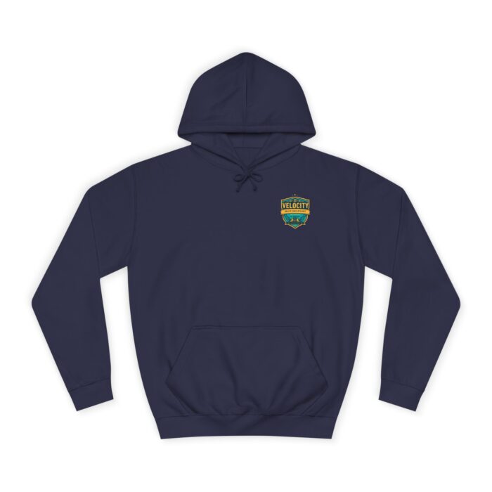 Velocity Unisex College Hoodie - Image 9