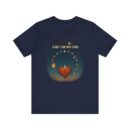 Scars Turn Into Stars Unisex Jersey Tee - Inspirational Meditation Shirt