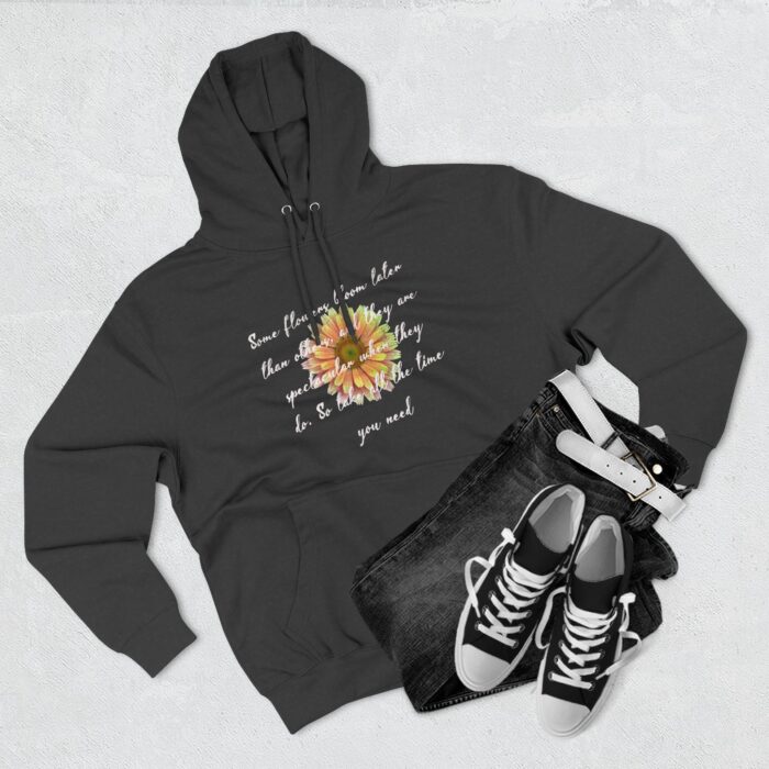 Your bloom will be spectacular Three-Panel Fleece Hoodie - Image 3