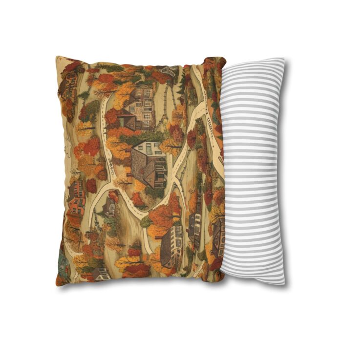 Map of Memories Spun Polyester Square Pillowcase - Image 8
