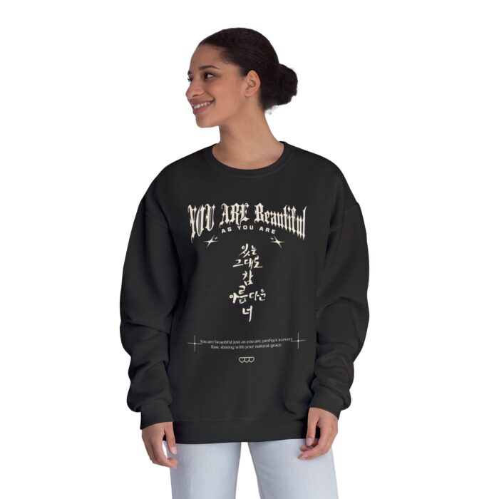 You are beautiful Unisex NuBlend® Crewneck Sweatshirt - Image 4