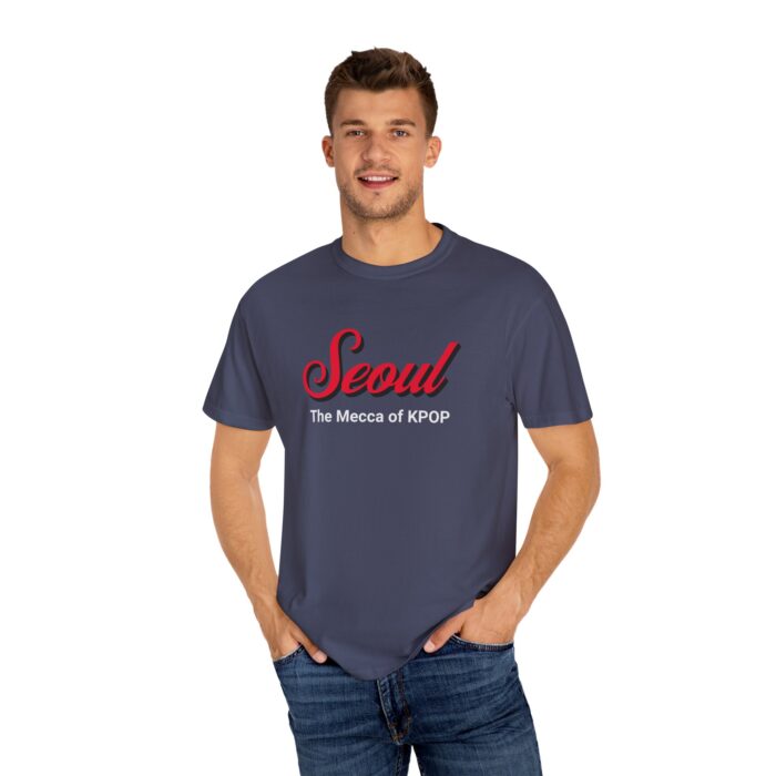 Seoul K-Pop Unisex Garment-Dyed T-Shirt - Trendy & Stylish - Image 8