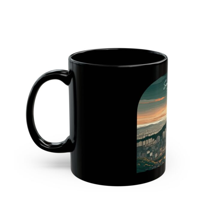 Seoul Harmony Black Mug (11oz, 15oz) - Image 3