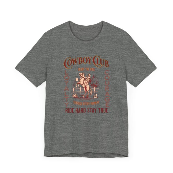 Cowboy club Unisex Jersey Short Sleeve Tee - Image 11