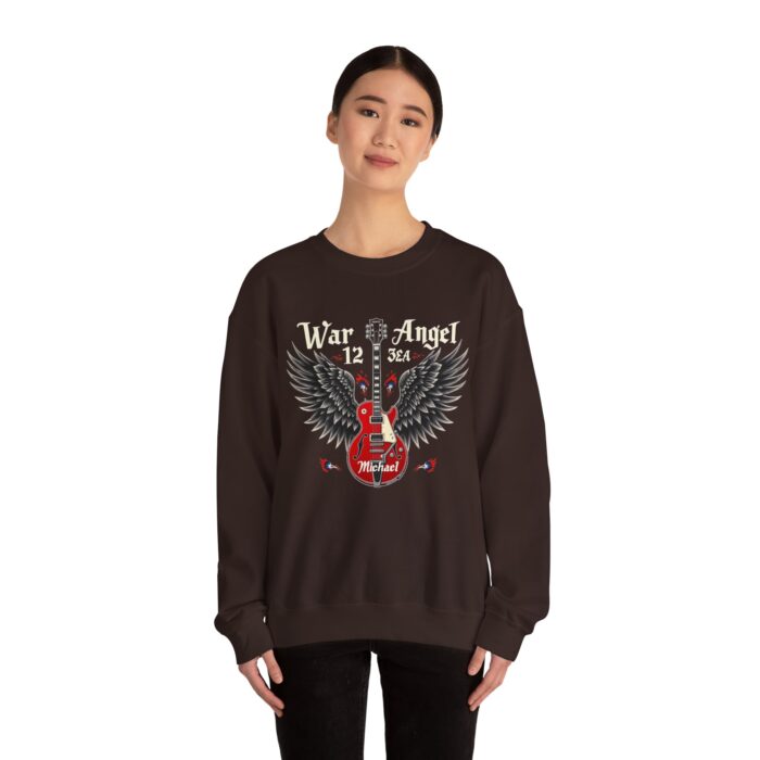 War Angel Unisex Heavy Blend™ Crewneck Sweatshirt - Image 8