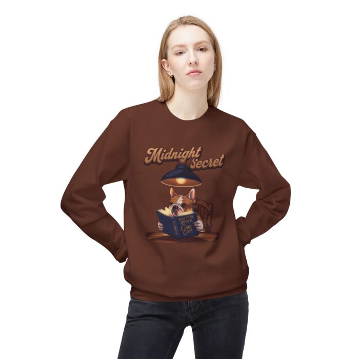 Midnight secret II Unisex Midweight Softstyle Fleece Crewneck Sweatshirt - Image 3