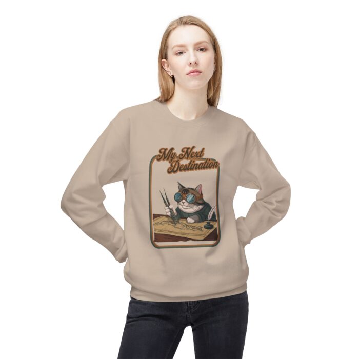 My next destintion Unisex Midweight Softstyle Fleece Crewneck Sweatshirt - Image 7