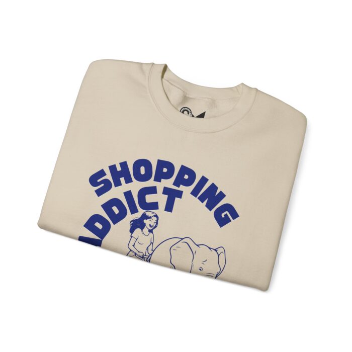 Shopping addict Unisex Heavy Blend™ Crewneck Sweatshirt - Image 11