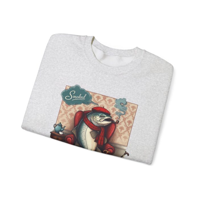 Scottish Salmon Unisex Heavy Blend™ Crewneck Sweatshirt - Image 7