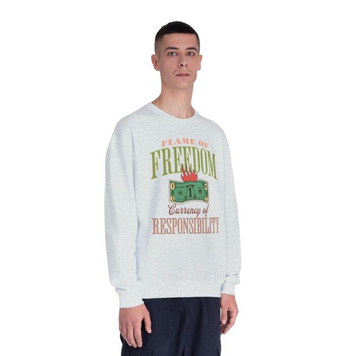 Currency of freedom Unisex NuBlend® Crewneck Sweatshirt - Image 27