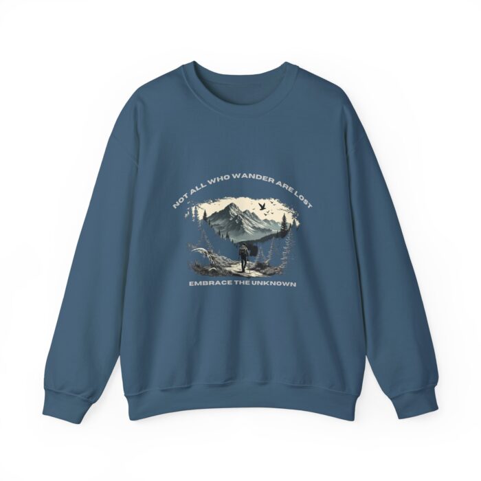 Not All Who Wander Are Lost Unisex Heavy Blend™ Crewneck Sweatshirt - Image 21