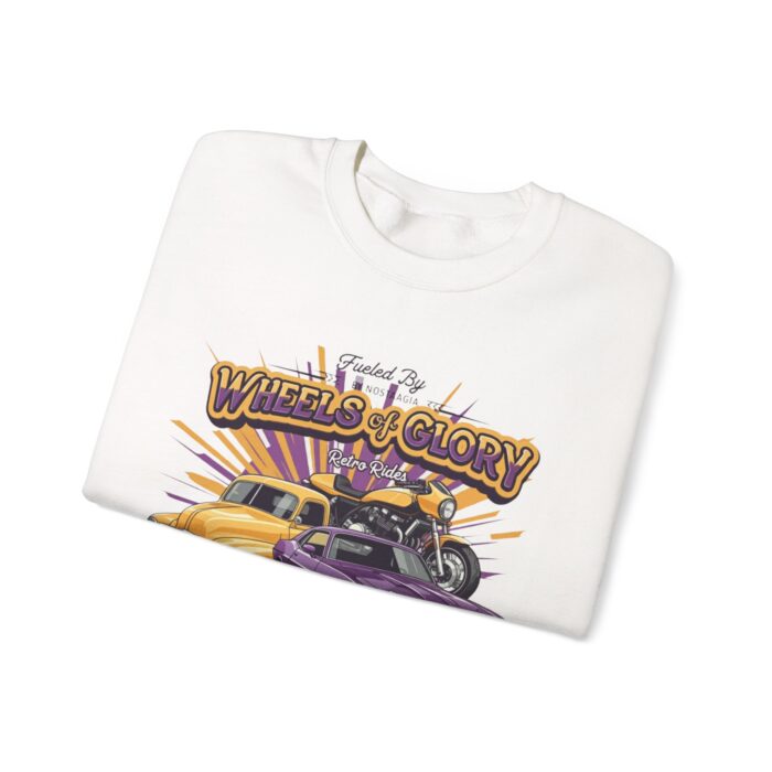 WHEELS OF GLORY Unisex Heavy Blend™ Crewneck Sweatshirt - Image 3