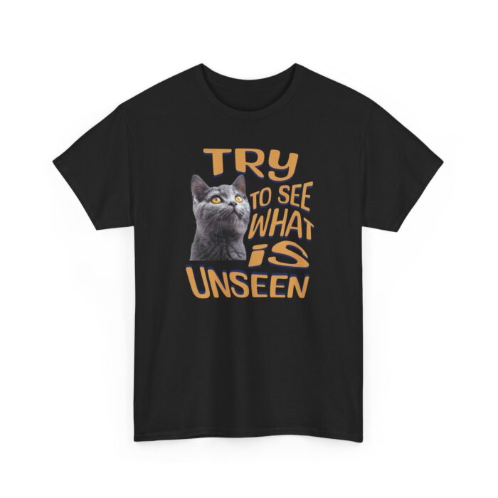See what is unseen Unisex Heavy Cotton Tee - Image 11