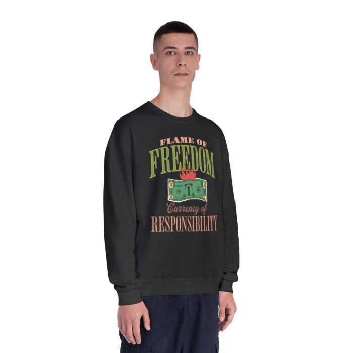 Currency of freedom Unisex NuBlend® Crewneck Sweatshirt - Image 11