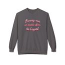 Duble portion of The Spiritual sense Unisex Midweight Softstyle Fleece Crewneck Sweatshirt