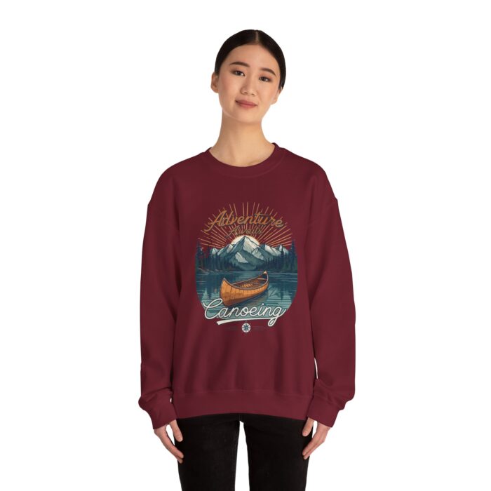 Canoeing Unisex Heavy Blend™ Crewneck Sweatshirt - Image 40