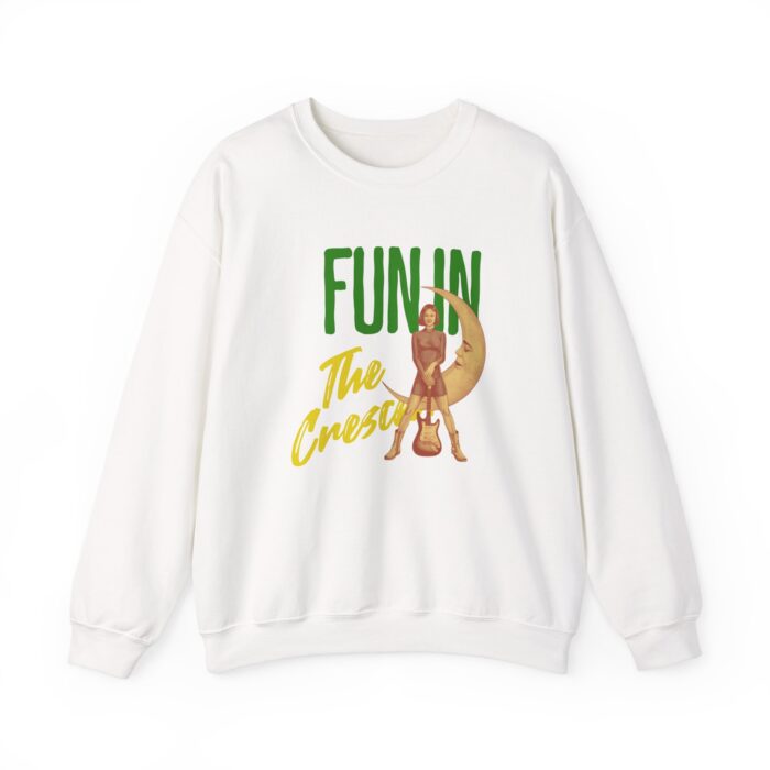Fun in the crescent Unisex Heavy Blend™ Crewneck Sweatshirt
