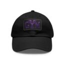 GYM Hat with Leather Patch (Rectangle)