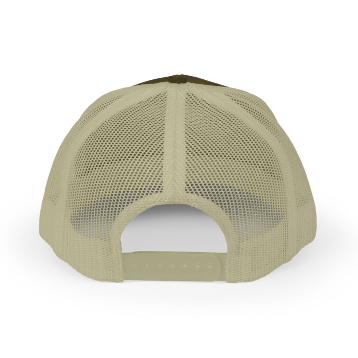 I'm a badass Vibrant Korean Script Snapback Trucker Cap – Trendy Hat for Casual Outings - Image 14