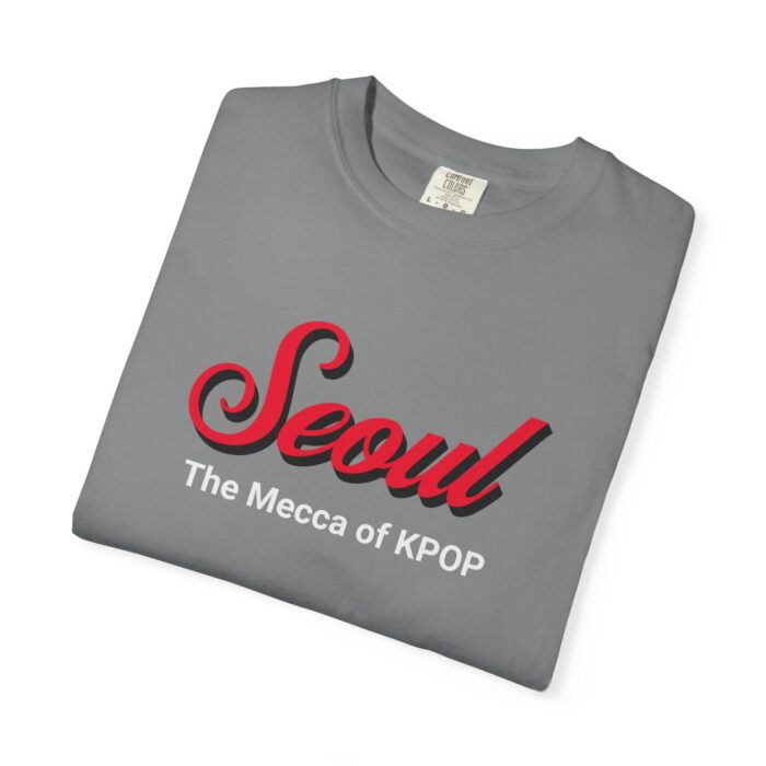 Seoul K-Pop Unisex Garment-Dyed T-Shirt - Trendy & Stylish - Image 3