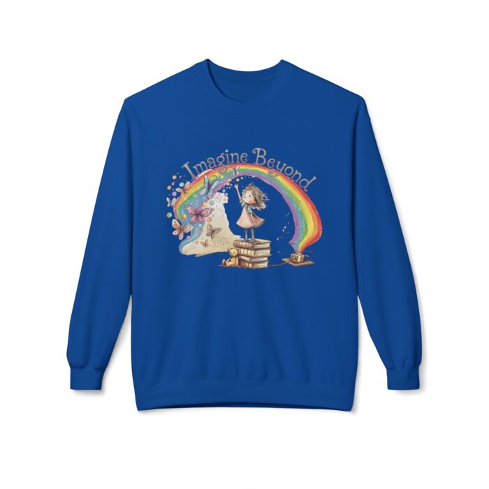 Imagine beyond Unisex Midweight Softstyle Fleece Crewneck Sweatshirt - Image 13