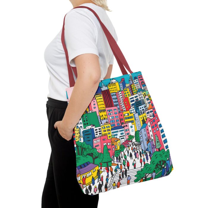 Seoul's hill neighborhoods Tote Bag (AOP) - Image 24
