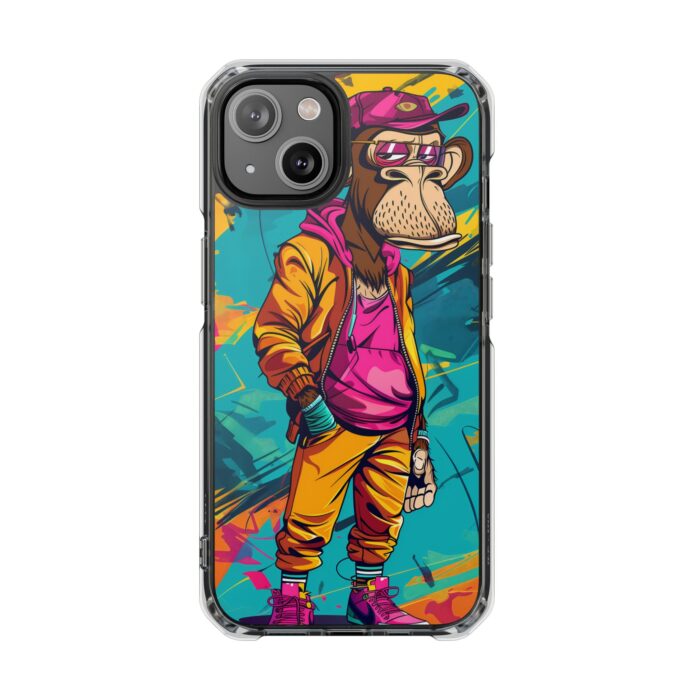 Stylish Ape Magnetic Clear Impact Cases - Image 17
