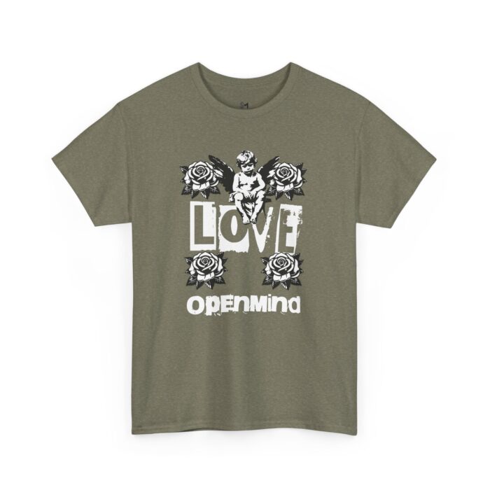 Love open mind Unisex Heavy Cotton Tee - Image 15
